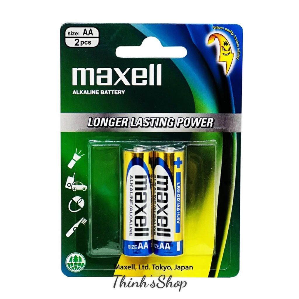 Pin Tiểu AA Maxell Alkaline 1.5V