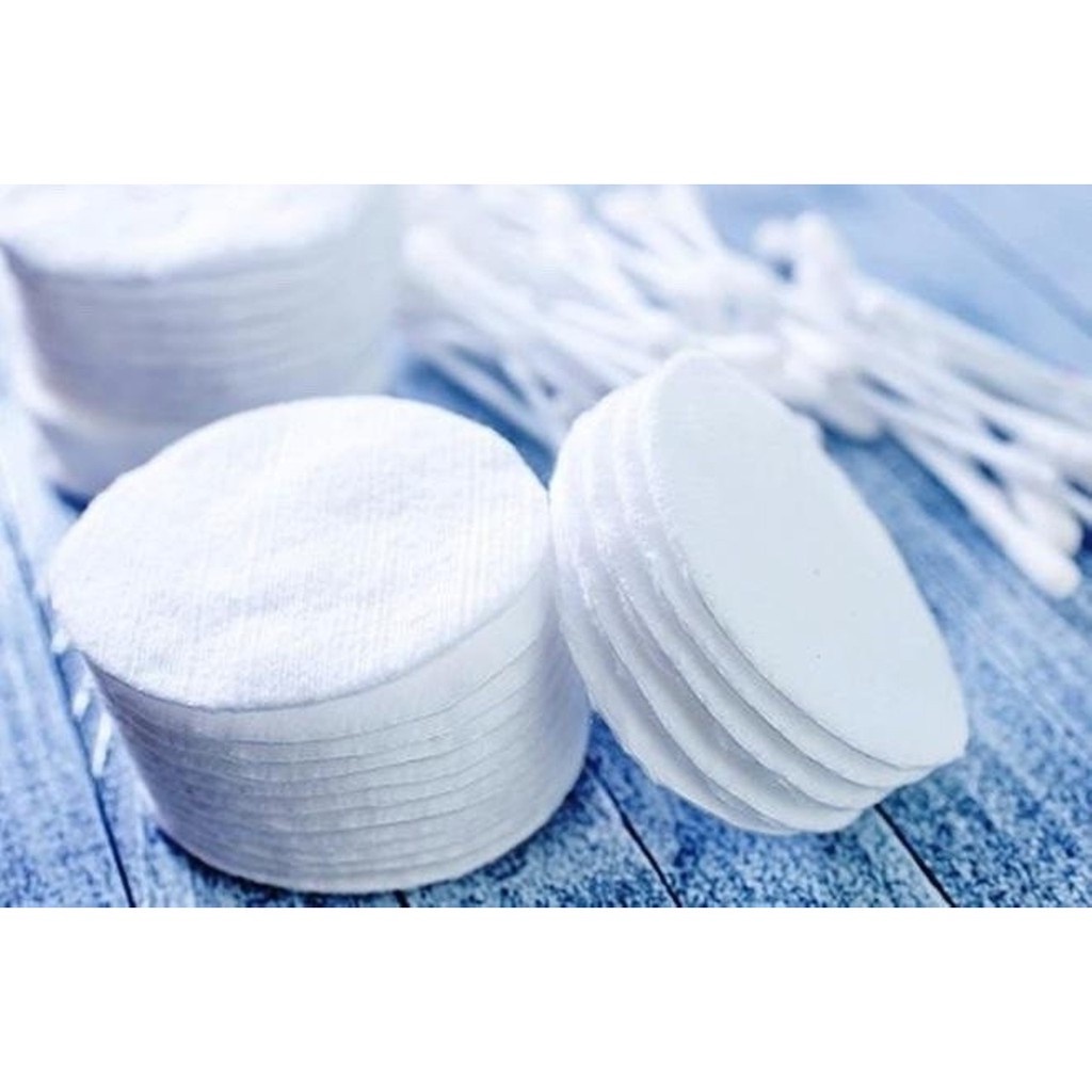 Bông tẩy trang 100% cotton thổ nhĩ kỳ Ipek Klasik Cotton Pads mềm mịn chính hãng cotton dập viền nhiều lớp BTT02