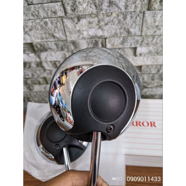 Kính hậu Scoopy mạ Crome