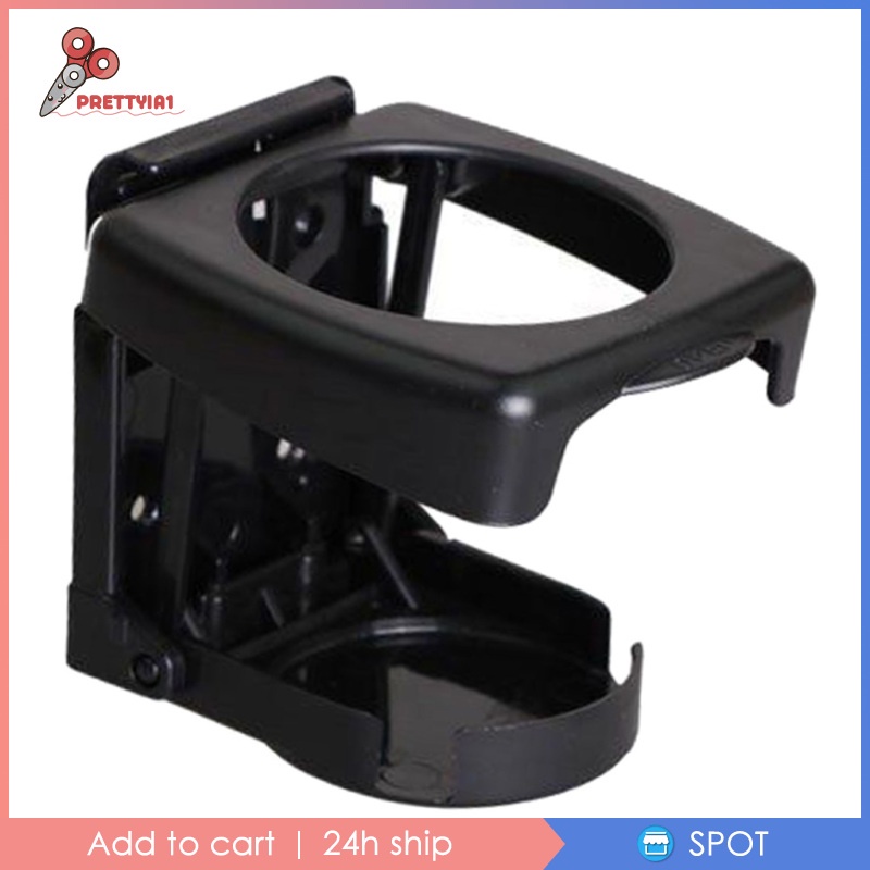 【Hàng sẵn sàng】Giá để ly/cốc/chai uống nước bằng nhựa cứng gấp được gắn trong xe hơi/xe tải | BigBuy360 - bigbuy360.vn