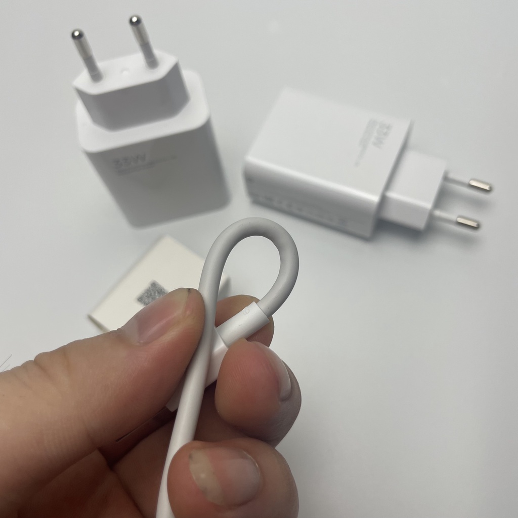 Sạc Xiaomi 33W, Sạc Nhanh Xiaomi 33W, Bộ Sạc Nhanh Xiaomi 33W Chính Hãng - Mi Charge Turbo 33W Siêu nhanh - Bảo Hành 6T