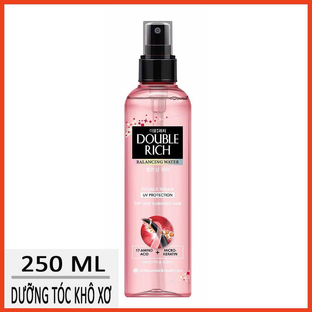Xịt dưỡng tóc DOUBLE RICH BALANCING WATER (120ml-250ml)