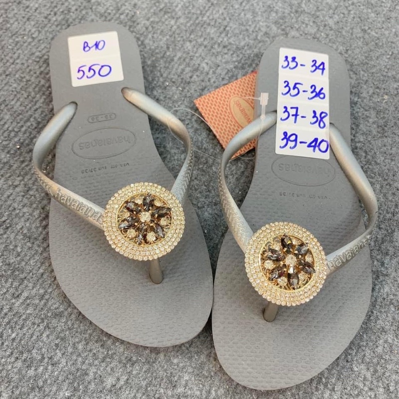 Dép HVN SLIM + TRÒN ĐEN, TRÒN TRÀ