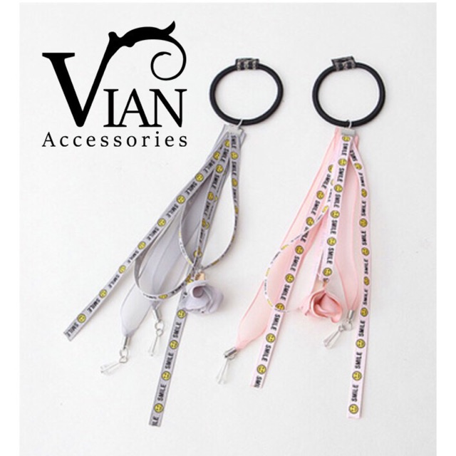 Buộc tóc hoa rơi hàn quốc