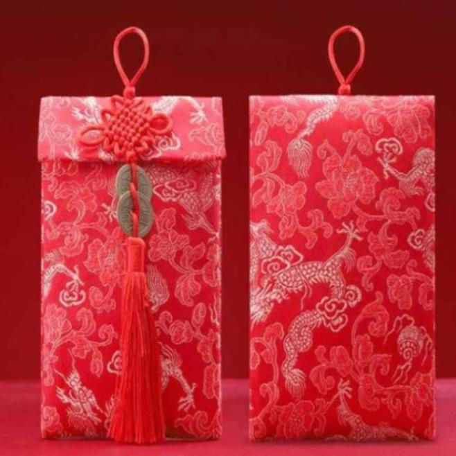 BAO LÌ XÌ TẾT 2023 VẢI GẤM CAO CẤP - LOẠI 1