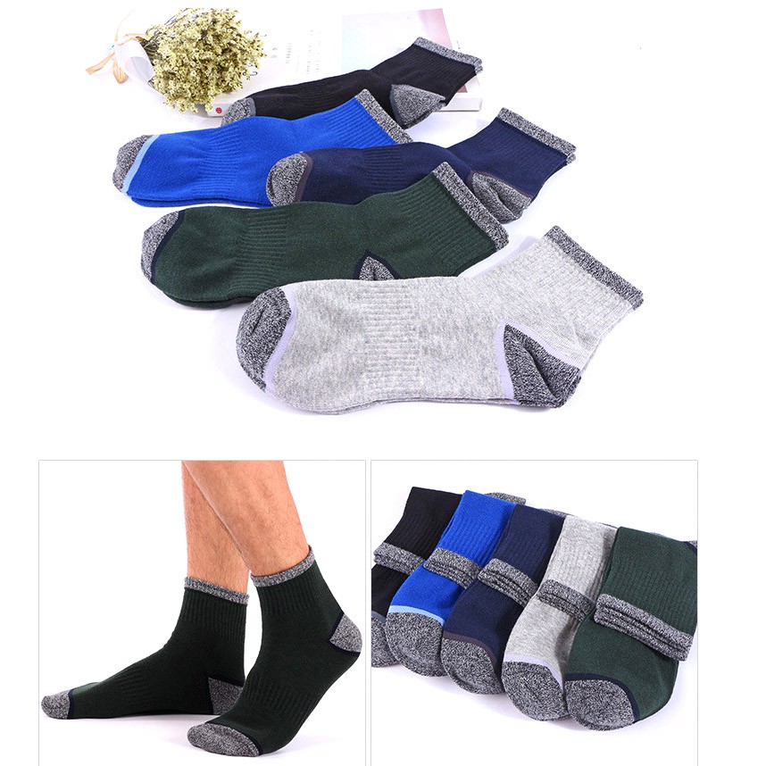 Combo hộp 05 đôi tất / vớ nam cao cấp (Full hộp đựng