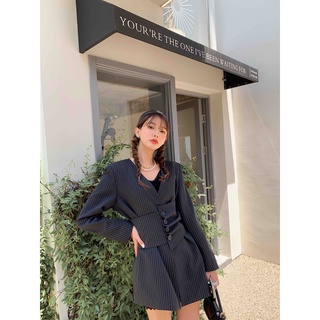 Iris boutique ib043 22/ss party night blazer-áo blazer