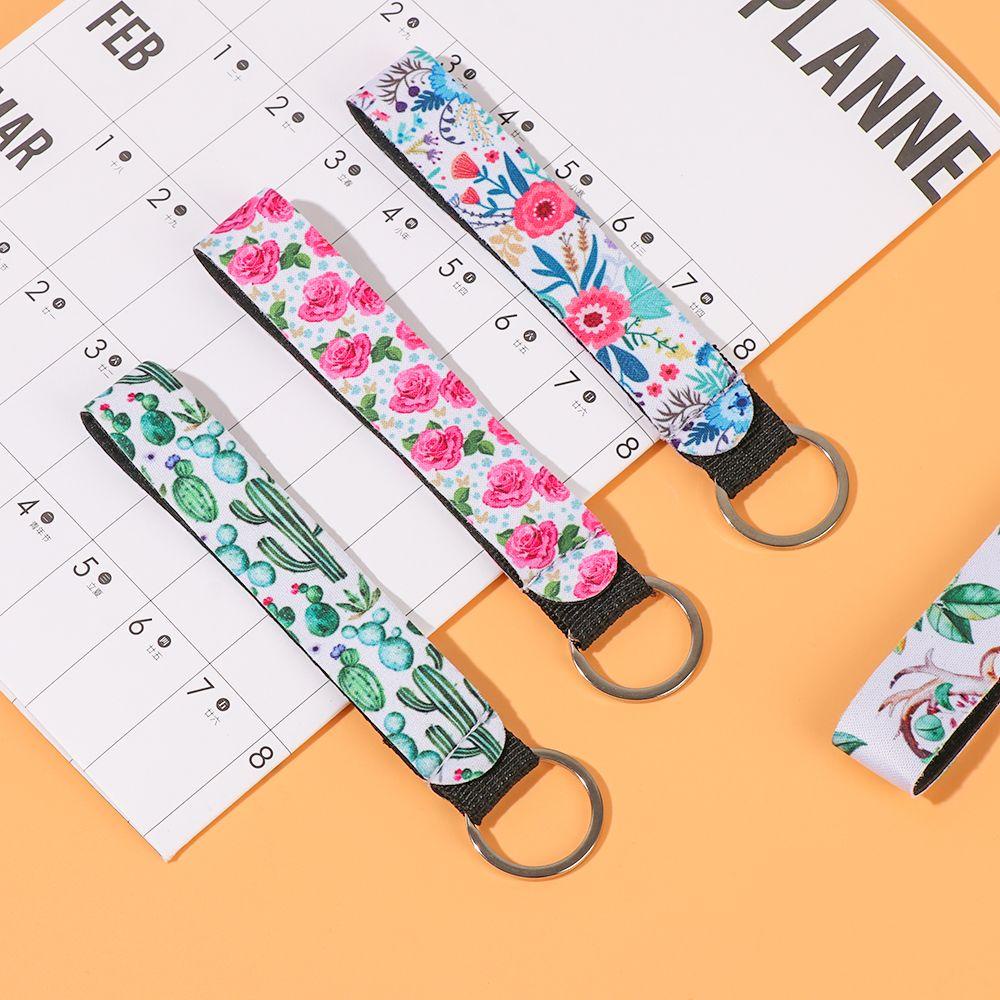 CLEVER Móc Chìa Khóa 13 * 1.8cm Có Dây Đeo Thời Thượng Giá Đỡ