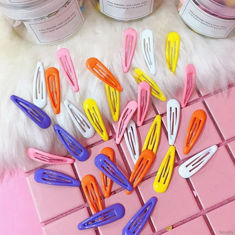 Set 30 kẹp tóc hình dáng dễ thương xinh xắn dành cho bé gái