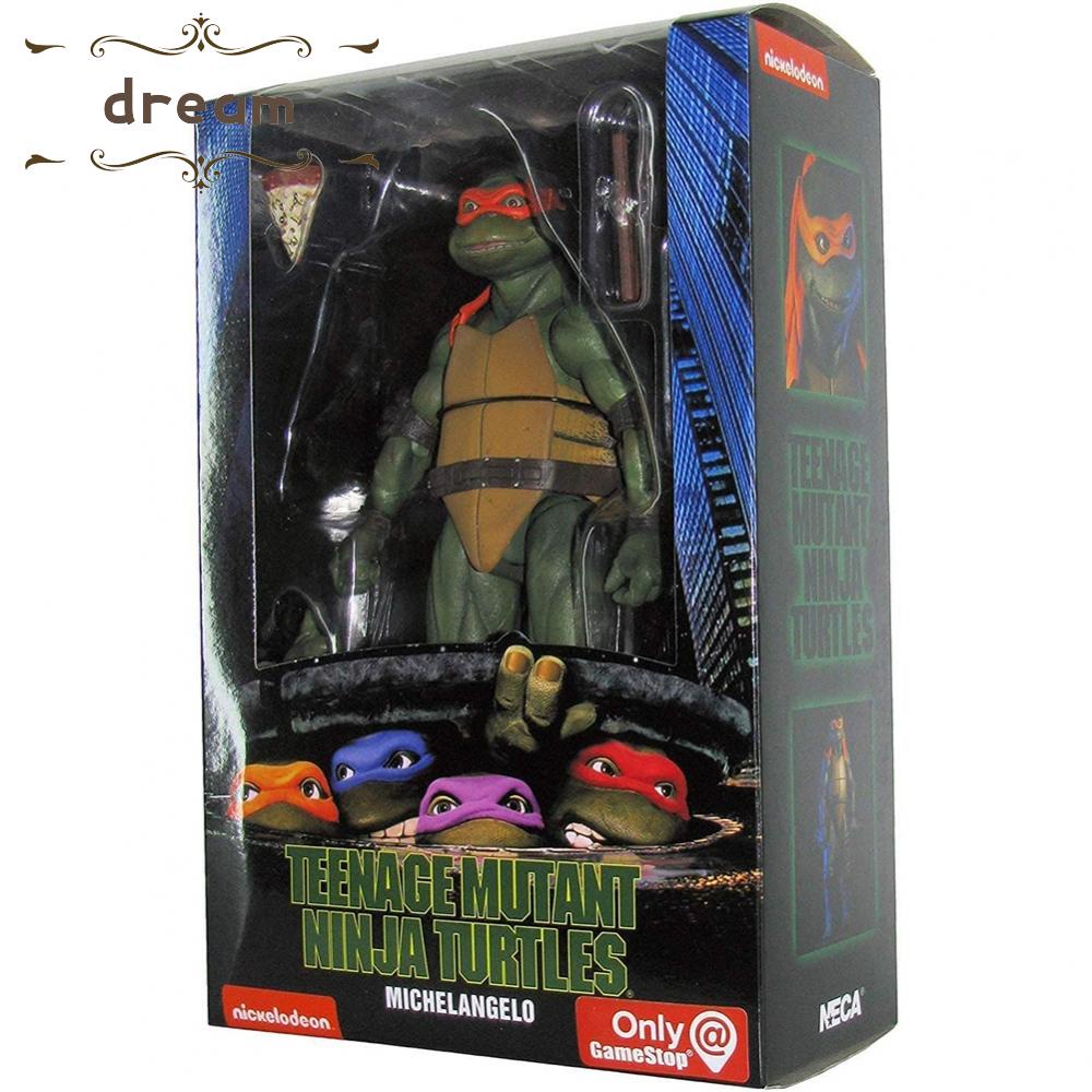 【DREAMLIFE】NECA Teenage Mutant Ninja Turtles 1990 Movie Official 7 TMNT Action Figure