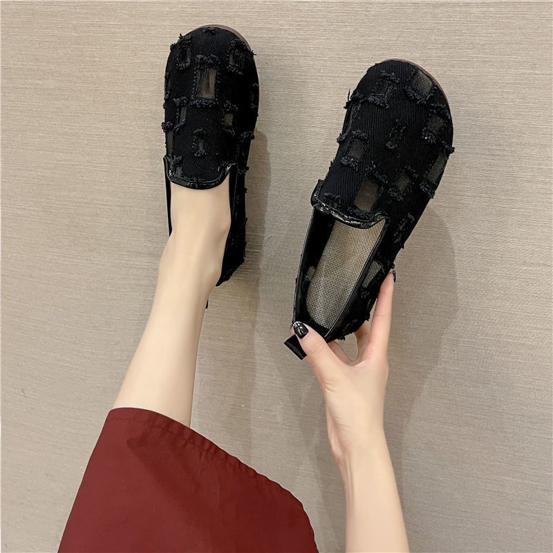 Giày Lười Đế Mềm Thời Trang Cho Nữ