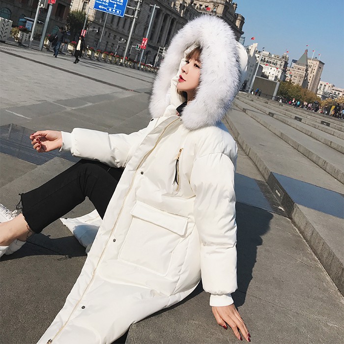 Áo khoác phao nữ dáng dài hàng Quảng Châu cao cấp AK266 (Kèm ảnh thật) | BigBuy360 - bigbuy360.vn