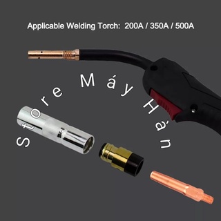 Bép hàn M6x45x1,2/1.0/0.9 vỉ 10 cái