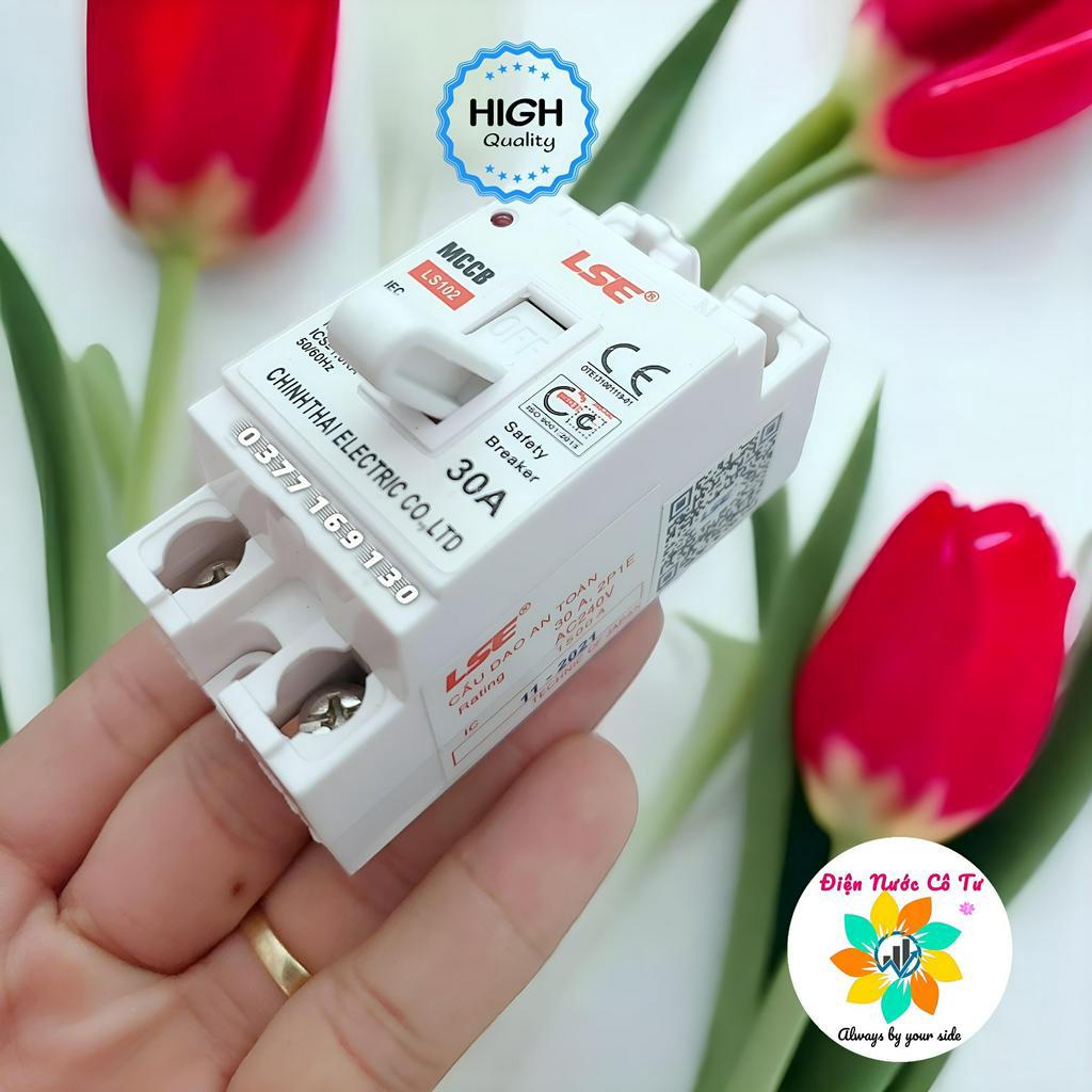 CB cóc bảo vệ ngắt quá tải 20A/30A chính Thái LSE dùng cho nhà ở, máy lạnh, máy bơm, nhà bếp (bảo hành 12 tháng)