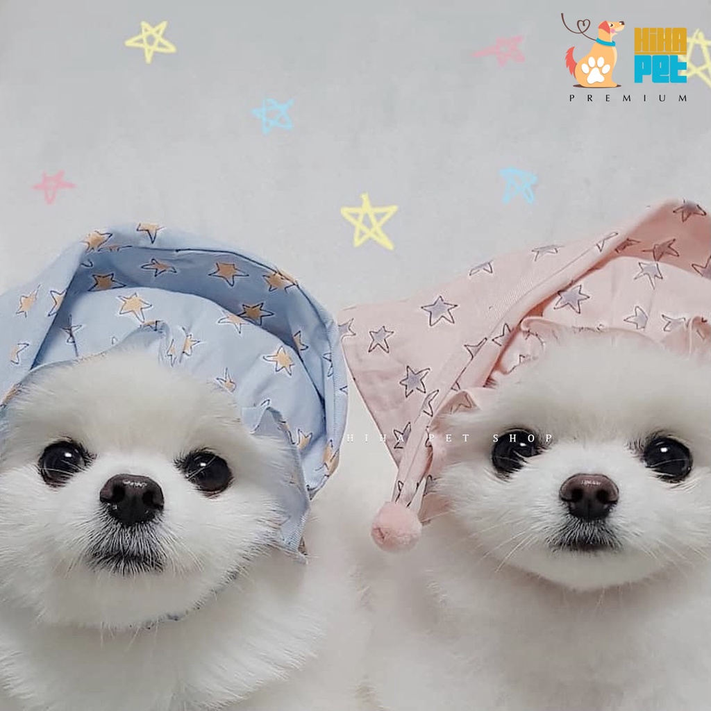Áo Pijama Có Nón Chó Mèo (Pink) Hàn Quốc Quần Áo Thú Cưng Phủ Thuỷ Chuẩn Cao Cấp Hihapet.