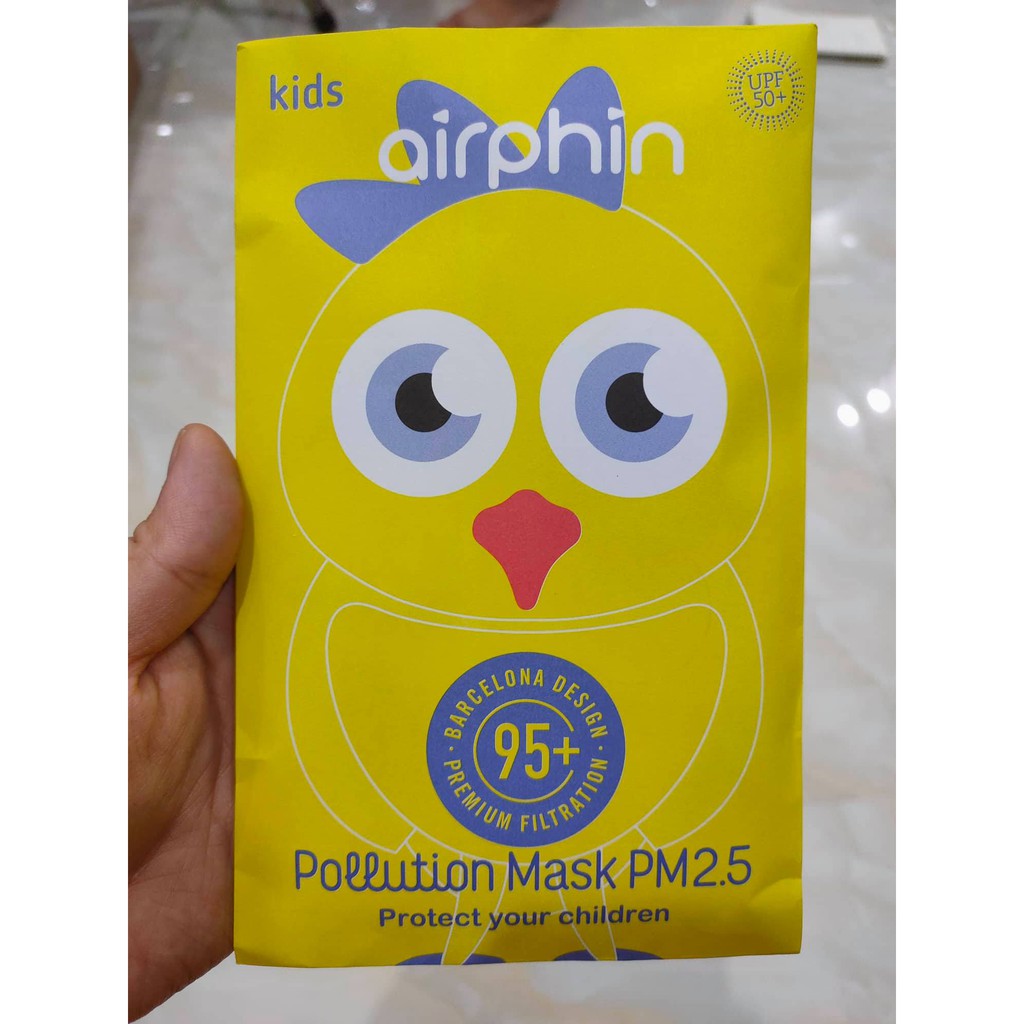 Khẩu Trang Airphin Chống Bụi Mịn ô nhiễm PM 2.5_Đủ size đủ màu | BigBuy360 - bigbuy360.vn