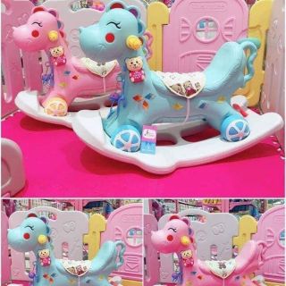 Ngựa bập bênh cho bé