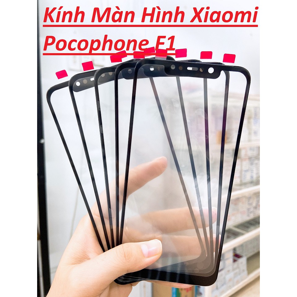 Mã Giảm ELFLASH0 20K Đơn 50K 🌟 Hàng Chính Hãng 🌟Kính Màn Hình Kính Ép Xiaomi Pocophone F1 Zin New