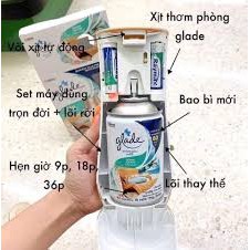 Lõi ( Bình ) xịt thơm phòng tự động Glade