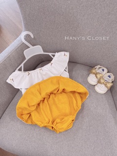 Set áo Crop Top + Quần váy Linen Mặc 2 Kiểu