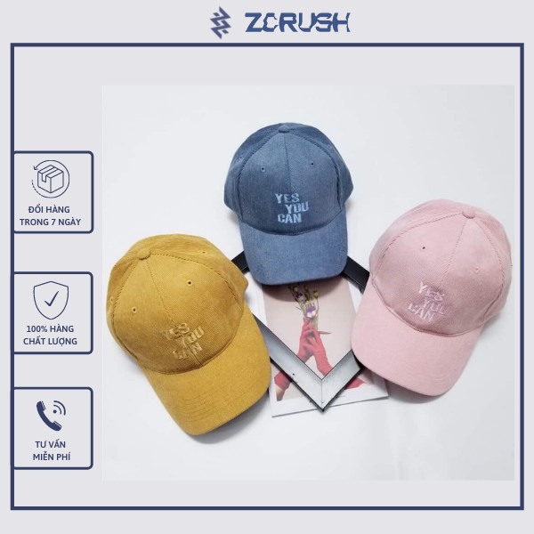 Nón kết thêu chữ Memorie - Mũ Lưỡi Trai Phong Cách Ulzzang Form Unisex Nam Nữ