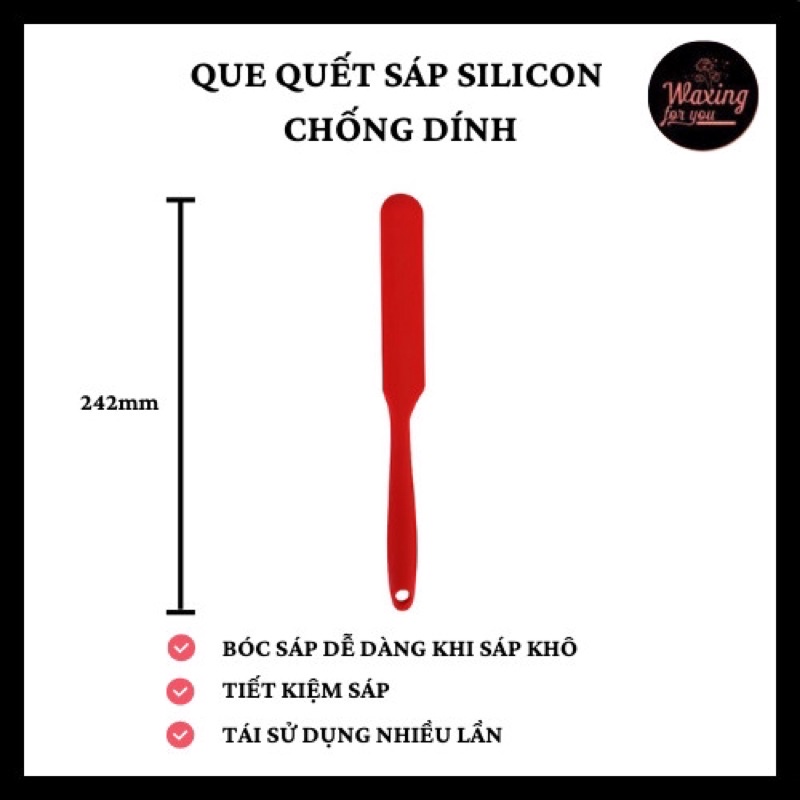 Que phết sáp silicon chống dính