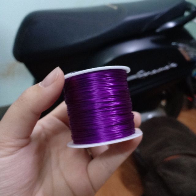 Cước tơ dẹt xỏ vòng chuỗi hạt đá phong thuỷ (100m) | BigBuy360 - bigbuy360.vn