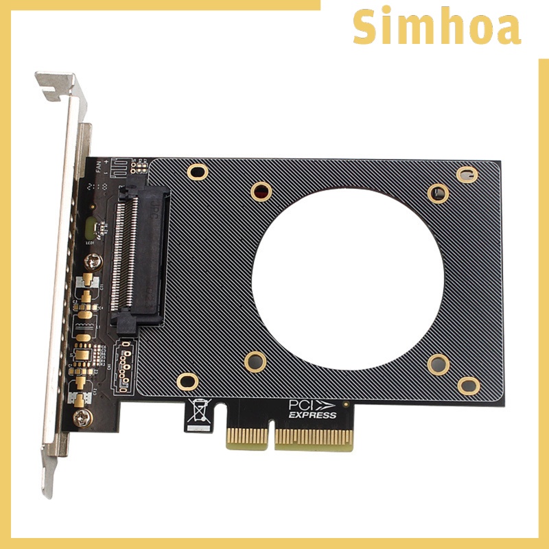 [SIMHOA] PH46 U2 GEN4 U.2 to PCIE X4 Adapter SFF-8639 to SSD High Speed Transmisson