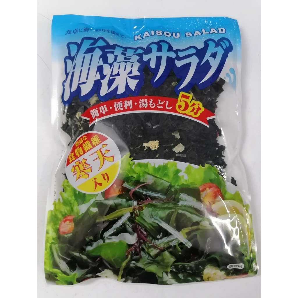 [75g – Xanh dương] Rong biển hỗn hợp trộn salad, nấu canh [Japan] SANKO Seaweed Wakame Kanten (lsn-hk)