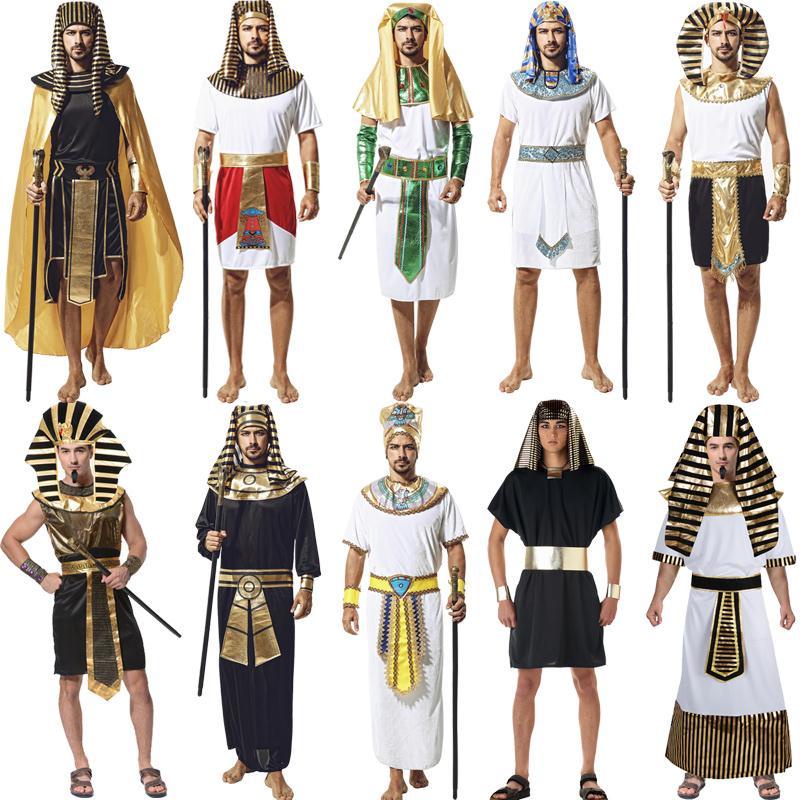 Trang Phục Hóa Trang Halloween Nữ Hoàng Pharaoh Ai Cập Cho Nam Và Nữ