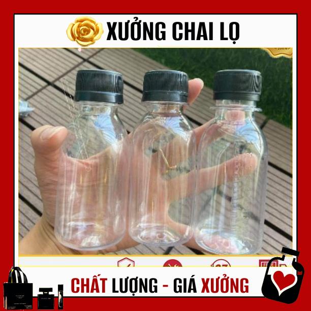 [TOP GIÁ RẺ] Chai nhựa pet đựng mỹ phẩm, trà sữa, nước ép , sữa chua 100ml