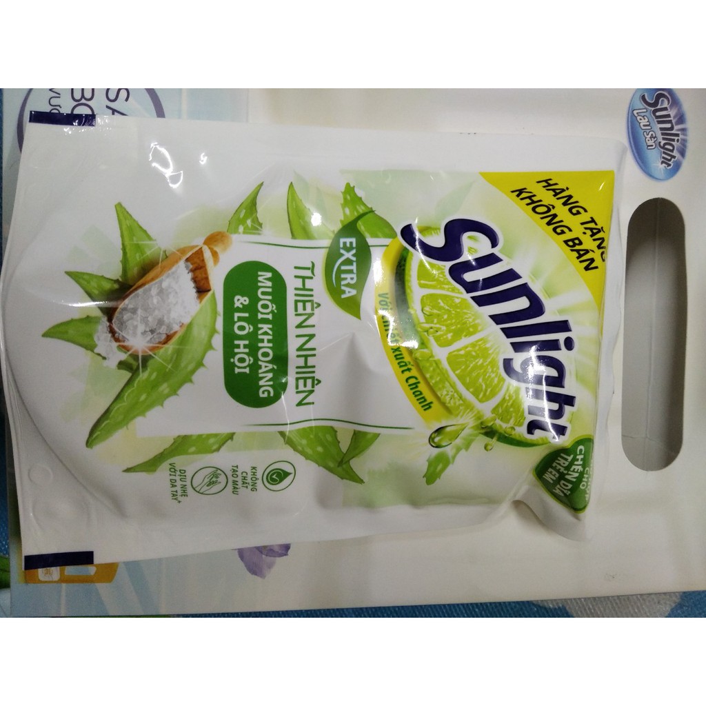 Nước Rửa Chén Sunlight Thiên Nhiên Túi 120g