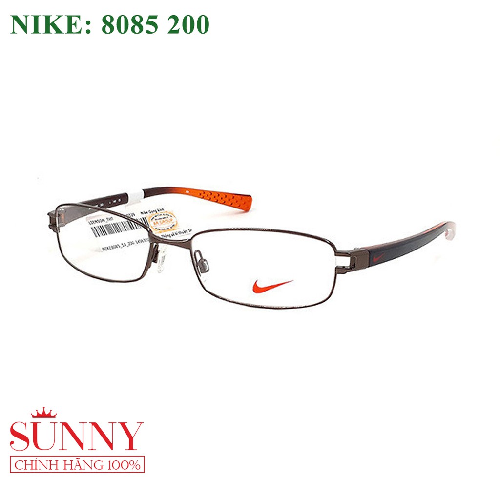 Gọng kính nam nữ thời trang Nike 8085 chính hãng