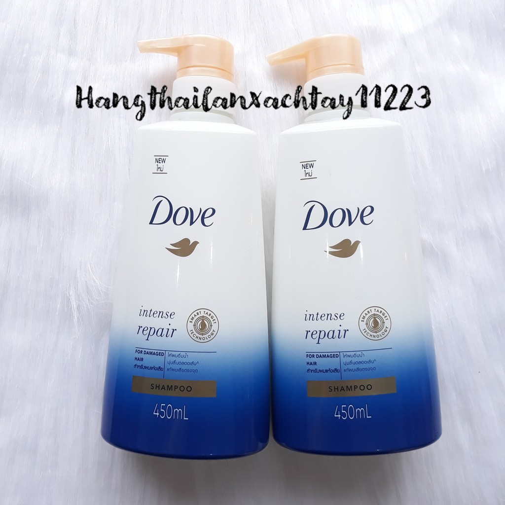 Cặp gội xả dove phục hồi hư tổn thái lan 450ml
