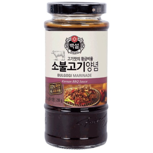 Xốt Ướp Bò Bulgogi Bò Beksul 290G - Hàn Quốc Chính Hãng