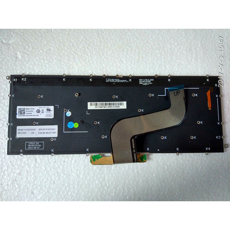 [FREESHIP 99K]_Bàn Phím DELL 7437 / Có Đèn / Bạc