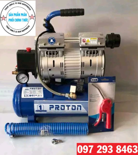 MÁY NÉN KHÍ BƠM HƠI GIA ĐÌNH FROTON 9L MÔ TƠ DÂY ĐỒNG
