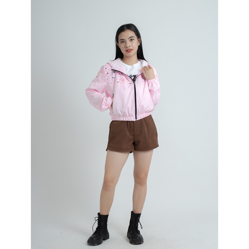 ÁO KHOÁC DÙ CROPTOP NỮ GAVANI_PAINT