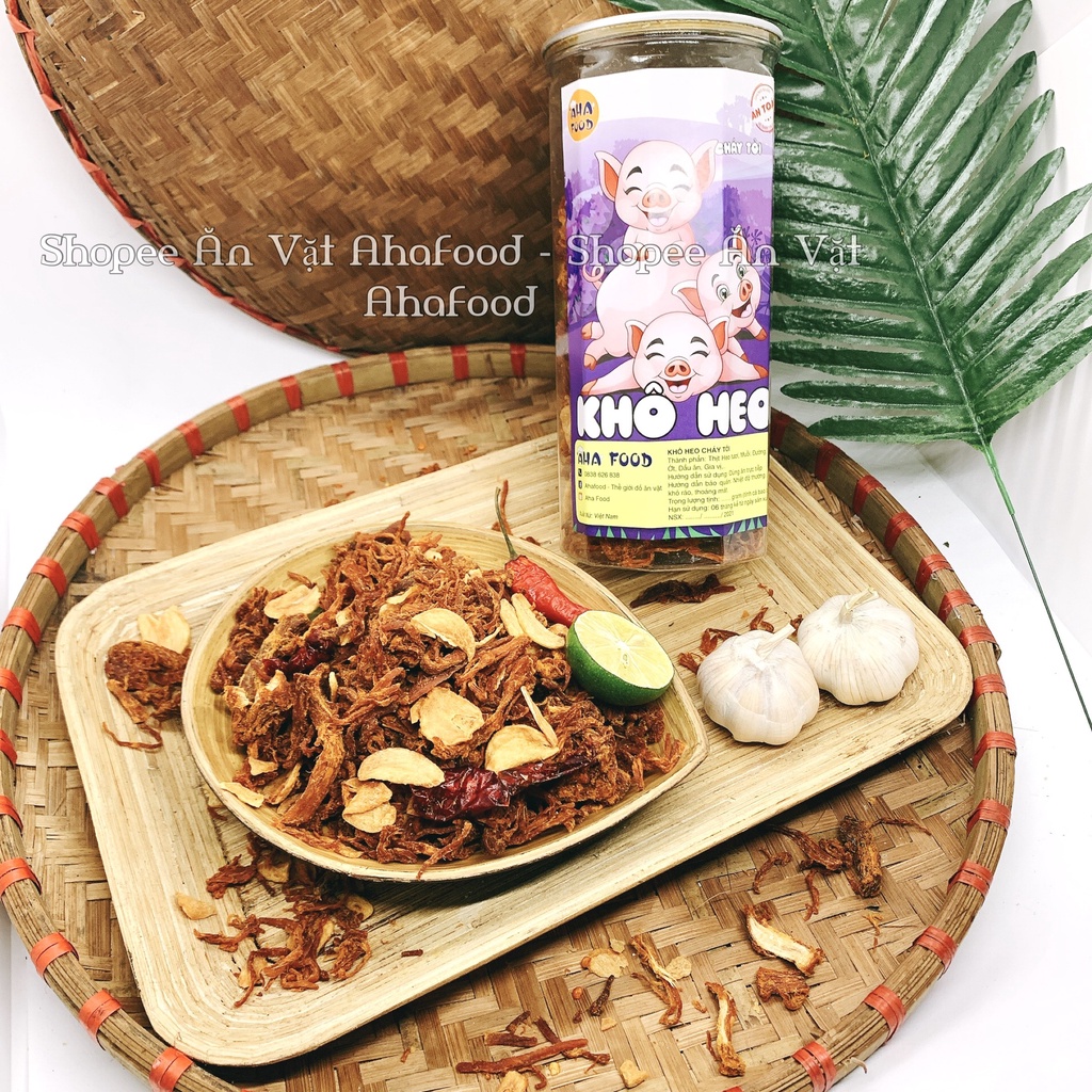 Khô heo cháy tỏi cao cấp ,Khô lợn cháy tỏi, Heo khô cháy tỏi nhà làm ,đồ ăn vặt ngon không chất bảo quản an toàn vệ sinh | BigBuy360 - bigbuy360.vn