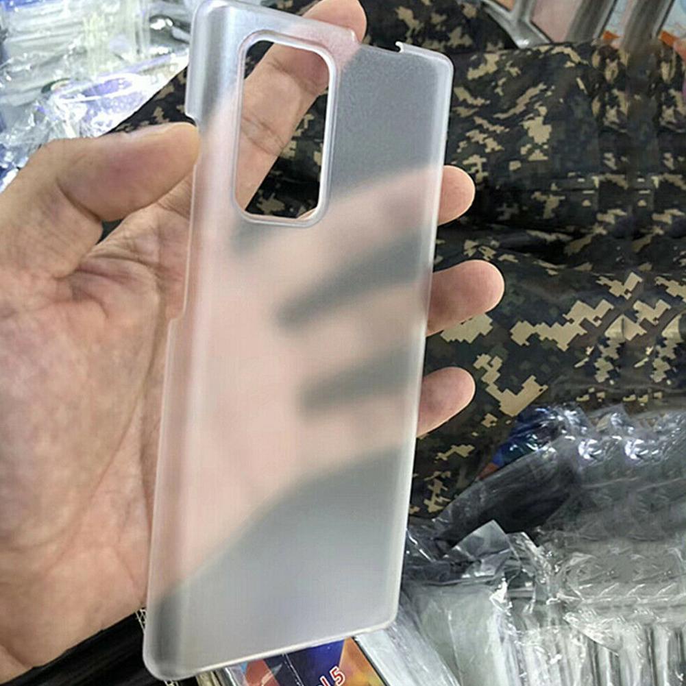 Ốp điện thoại da PU cứng viền mềm thích hợp cho Lg Wing 5g 2020 W3O4