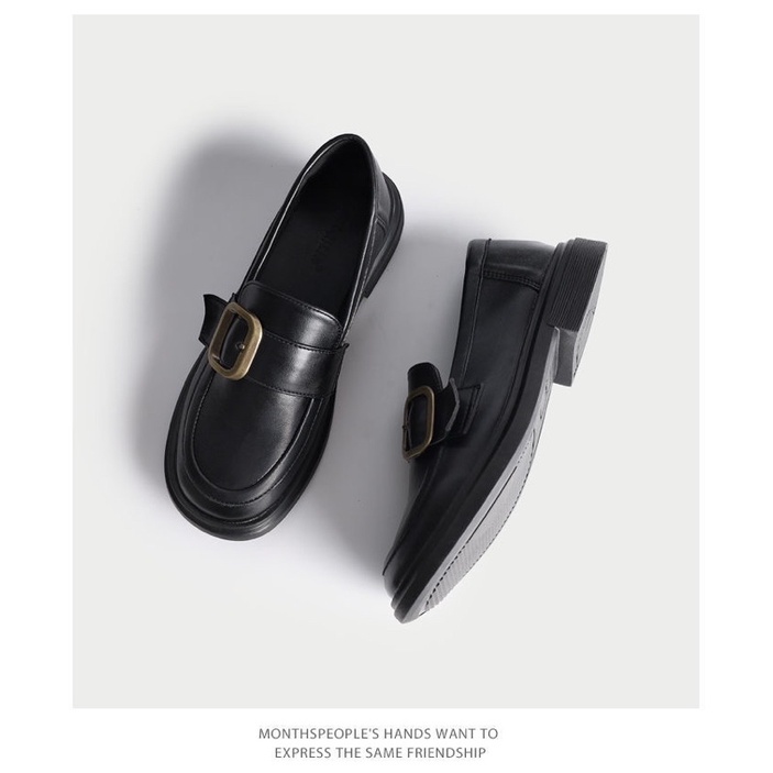 (Hot)Giày da Oxford nữ vintage 2 loại