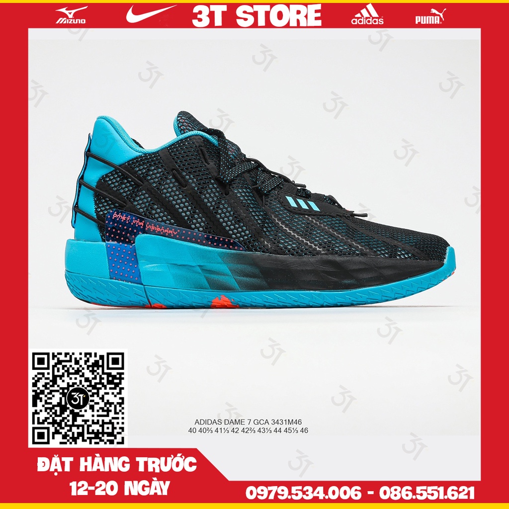 GIÀY SNEAKER MÃ SẢN PHẨM_Adidas Dame 7  NHIỀU MÀU PHONG CÁCH FULLBOX + FREESHIP