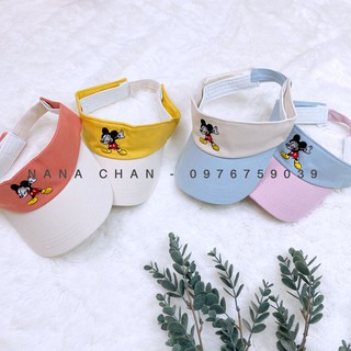 [M023] Mũ lưỡi trai hở chóp mickey