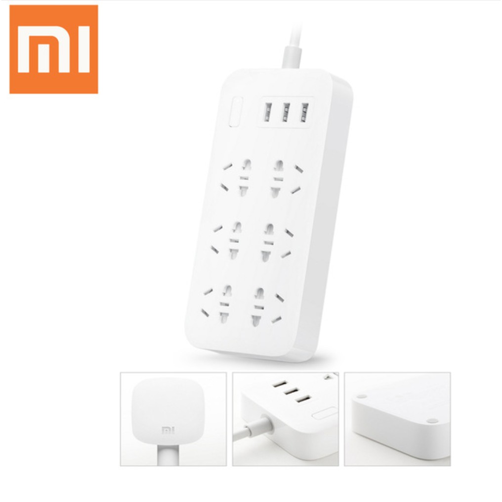 [CAM KẾT CHÍNH HÃNG] Ổ cắm Xiaomi 6 cổng 3 USB Power trip