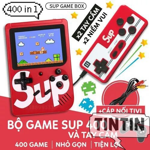 Máy Chơi Game Sup 400 Game In 1 Retro Chơi Game 2 Người TINTIN SUP400