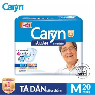 bỉm dán người già caryn M20 miếng