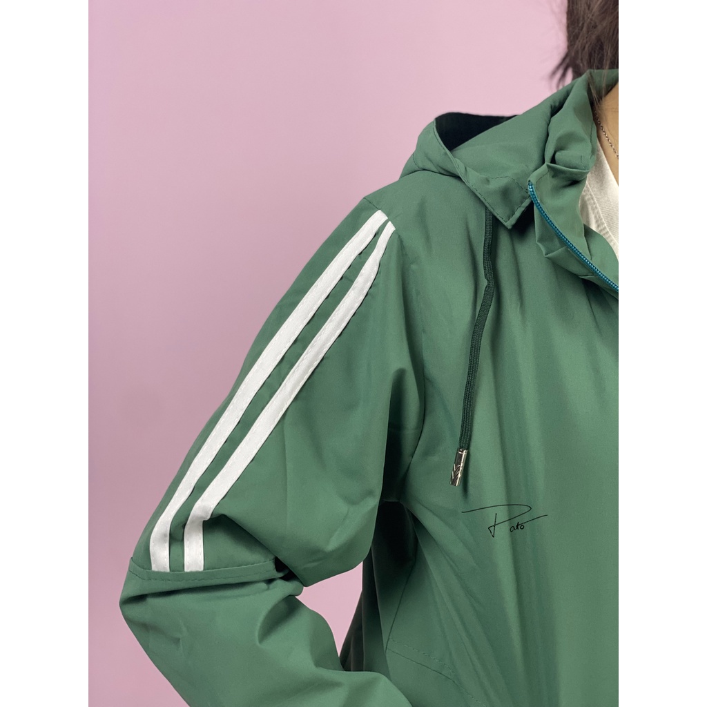 Áo khoác nữ gió dù 2 lớp chống nắng phối viền tay áo dễ thương (AG.N2) | BigBuy360 - bigbuy360.vn