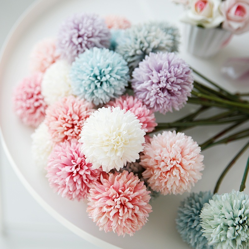 🌺FREESHIP🌺 Hoa Bồ Công Anh Nhân Tạo Trang Trí Tiệc Cưới hoa decor lọ hoa và hoa trang trí hoa giả decor trang trí phòng ngủ hoa lụa trang trí nhà cửa để bàn
