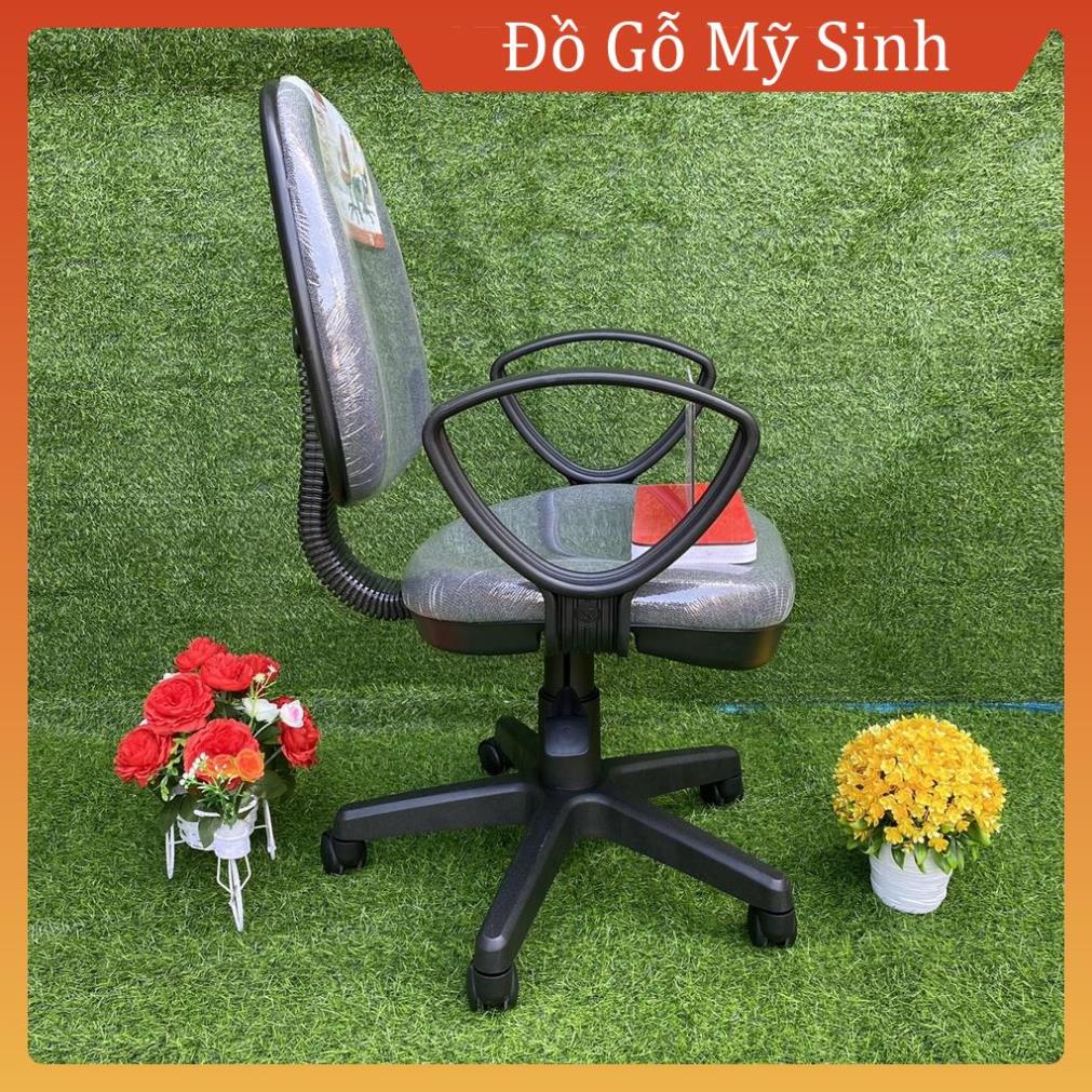 Ghế xoay văn phòng hội trường chính hãng xuân hòa màu xám có tăng giảm lên xuống, Đồ gỗ Mỹ Sinh gia đình cao cấp
