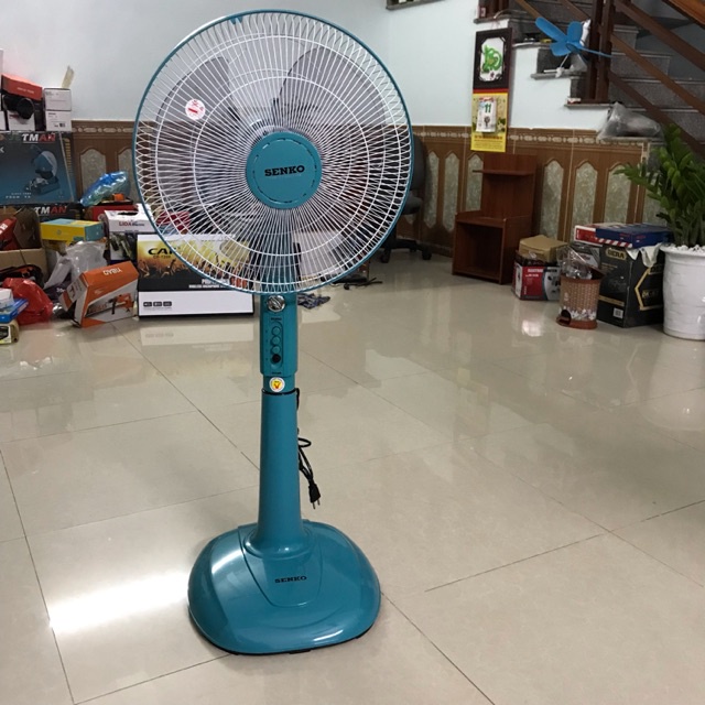 Quạt đứng Senko DH1600 có chức năng hẹn giờ, công suất 47W - Hàng chính hãng